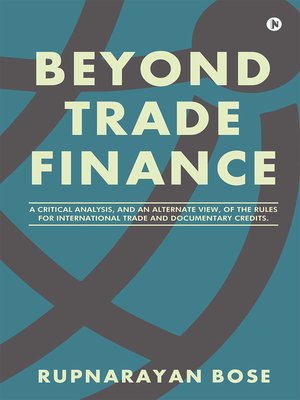 cover image of Beyond Trade Finance